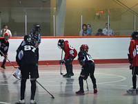 Ball hockey at Pitt Meadows Arena